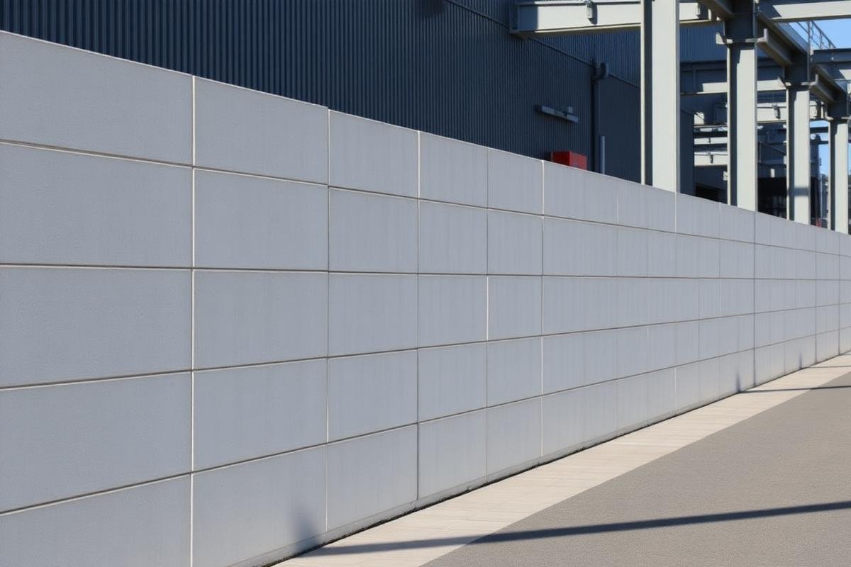 Precast boundary wall