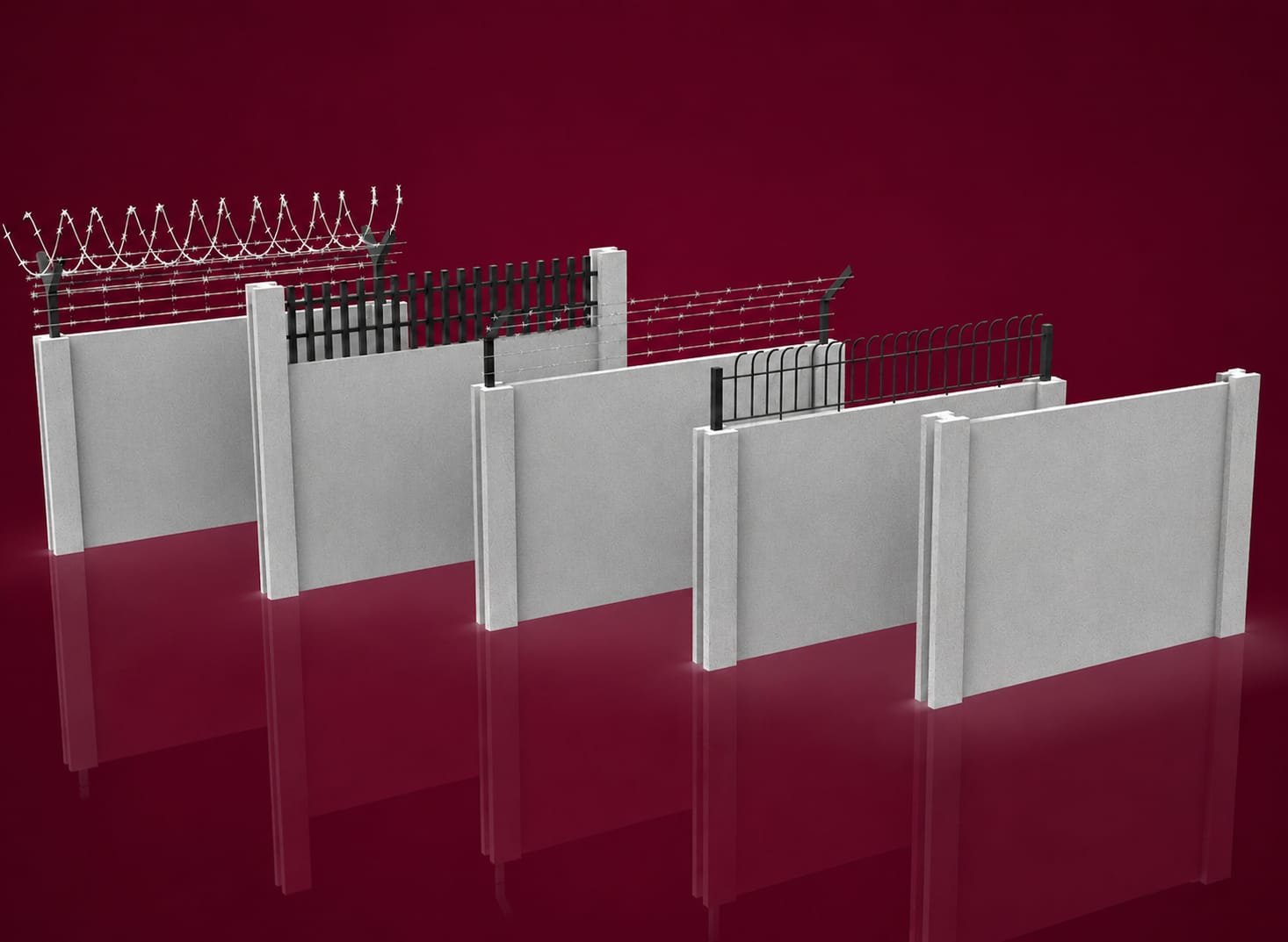Readymade wall